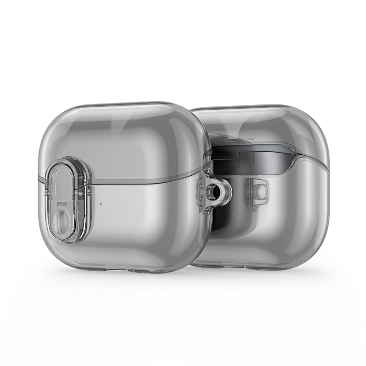 For Samsung Galaxy Buds3 / 3 Pro DUX DUCIS SECI Series Earbuds Box Protective Case(Clear Black)