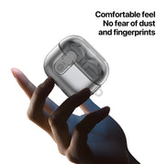 For Samsung Galaxy Buds3 / 3 Pro DUX DUCIS SECI Series Earbuds Box Protective Case(Clear Black)