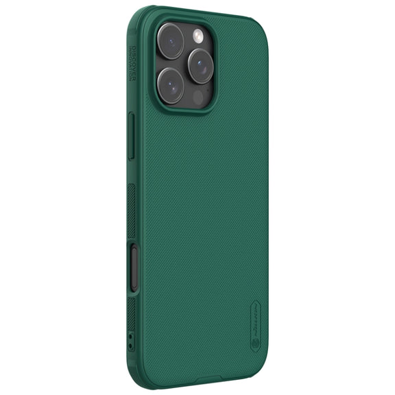 For iPhone 16 Pro Max NILLKIN Frosted Shield Pro PC + TPU Phone Case(Green)