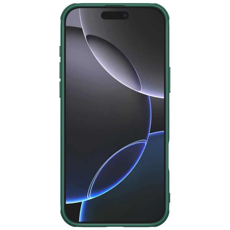 For iPhone 16 Pro Max NILLKIN Frosted Shield Pro PC + TPU Phone Case(Green)