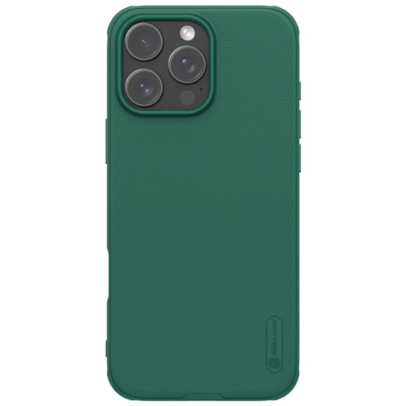 For iPhone 16 Pro Max NILLKIN Frosted Shield Pro PC + TPU Phone Case(Green)