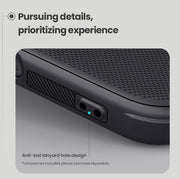 For iPhone 16 Pro NILLKIN Frosted Shield Pro PC + TPU Phone Case(Black)
