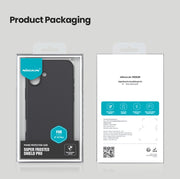 For iPhone 16 NILLKIN Frosted Shield Pro PC + TPU Phone Case(Black)