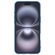 For iPhone 16 NILLKIN Frosted Shield Pro PC + TPU Phone Case(Blue)