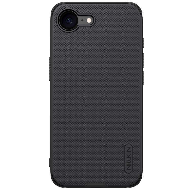 For iPhone 16e NILLKIN Frosted Shield Pro PC + TPU Phone Case(Black)