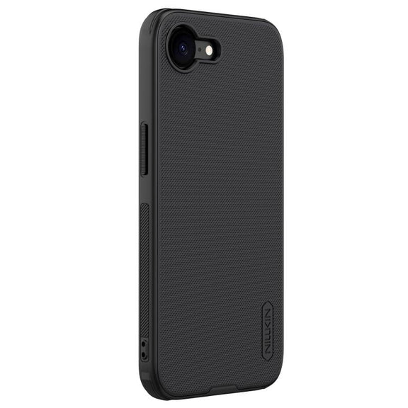 For iPhone 16e NILLKIN Frosted Shield Pro PC + TPU Phone Case(Black)