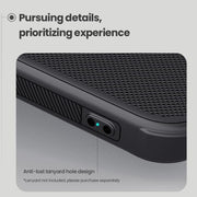 For iPhone 16e NILLKIN Frosted Shield Pro PC + TPU Phone Case(Black)