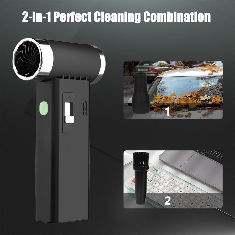 FT03 Portable Multifunctional Wireless Electric Air Duster(Black)
