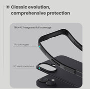 For iPhone 16 NILLKIN Frosted Shield Pro Magnetic Magsafe Phone Case(Black)