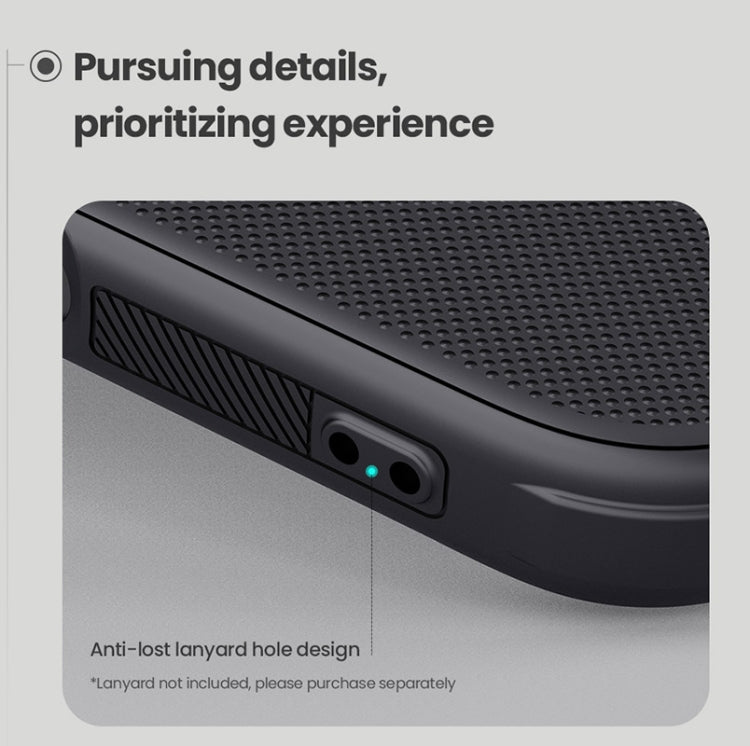 For iPhone 16 NILLKIN Frosted Shield Pro Magnetic Magsafe Phone Case(Black)