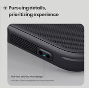 For iPhone 16 NILLKIN Frosted Shield Pro Magnetic Magsafe Phone Case(Black)