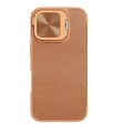 For iPhone 16 NILLKIN Qin Prop Series Flip Camera Cover Design Leather Phone Case(Brown) - free shipping - PMC TechLife - Order now!