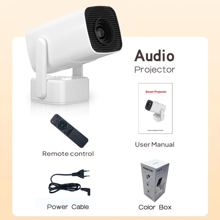 Y7S 720P Android 11 OS Portable Home WiFi Projector with Speaker, CPU:RK3326(EU Plug)