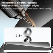 For iPhone 16 Plus ZGA 0.33mm 2.5D Anti-static Privacy Tempered Glass Film