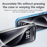 For iPhone 16 ZGA 0.33mm 2.5D Anti-static HD Tempered Glass Film