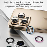 For iPhone 16 / 16 Plus ZGA AR Eagle Eye Phone Lens Film(Pink)