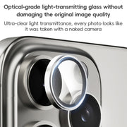 For iPhone 16 / 16 Plus ZGA AR Eagle Eye Phone Lens Film(Pink)