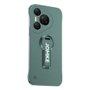 For Huawei Pura 70 Baking Varnish 360 Rotate Holder No Frame PC Phone Case(Green)