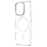 For iPhone 16 Pro ZGA Magsafe Clear PC Tempered Glass Phone Case(Transparent)