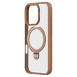For iPhone 16 Pro ZGA Magsafe Holder PC Hybrid TPU Phone Case(Gold) - iPhone 16 Pro Cases by ZGA | Online Shopping South Africa | PMC TechLife | Buy Now Pay Later Mobicred