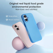 For iPhone 16 Pro ZGA Colorful Liquid Silicone Magsafe Phone Case(Grey)