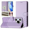 For Huawei Pura 70 Honeycomb Embossing RFID Leather Phone Case(Light Purple) - free shipping - PMC Jewellery - Order now!