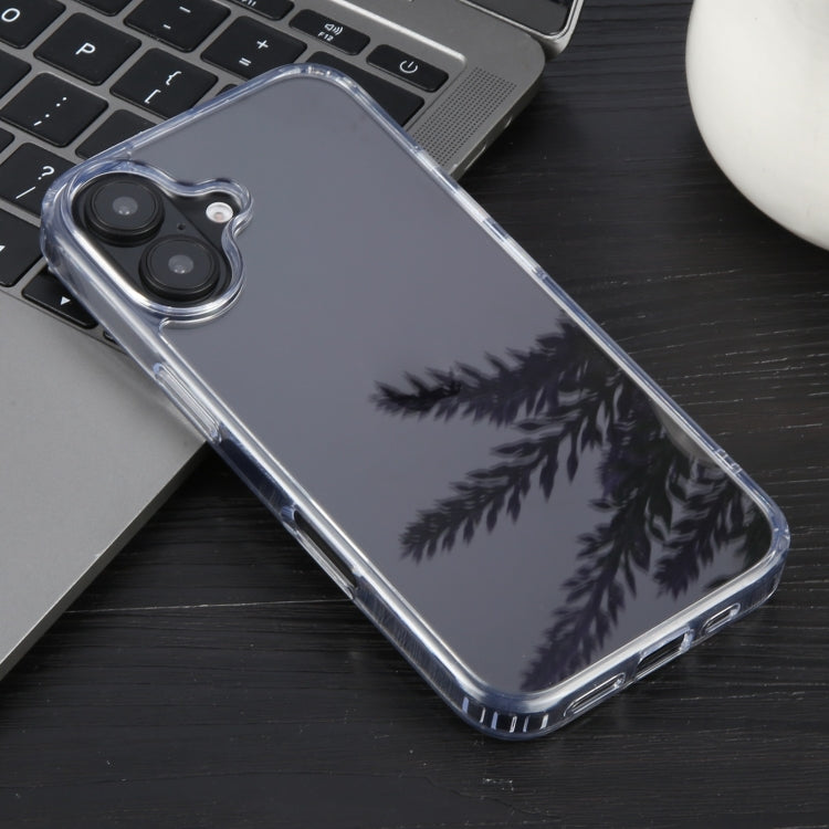 For iPhone 16 GEBEI Acrylic Transparent Phone Case