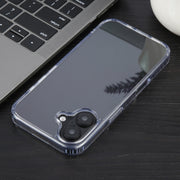 For iPhone 16 GEBEI Acrylic Transparent Phone Case