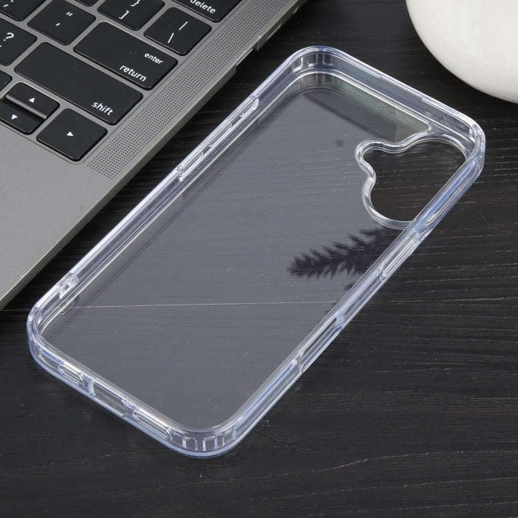 For iPhone 16 Plus GEBEI Acrylic Transparent Phone Case