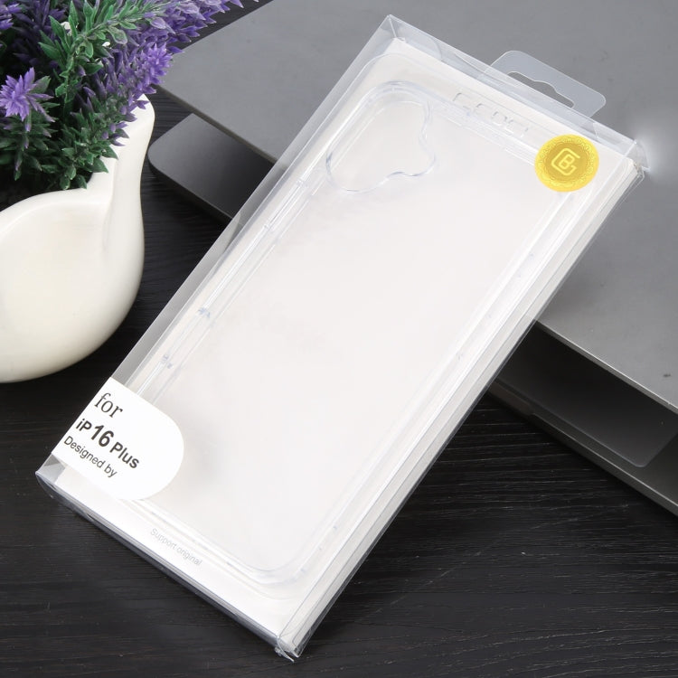 For iPhone 16 Plus GEBEI Acrylic Transparent Phone Case