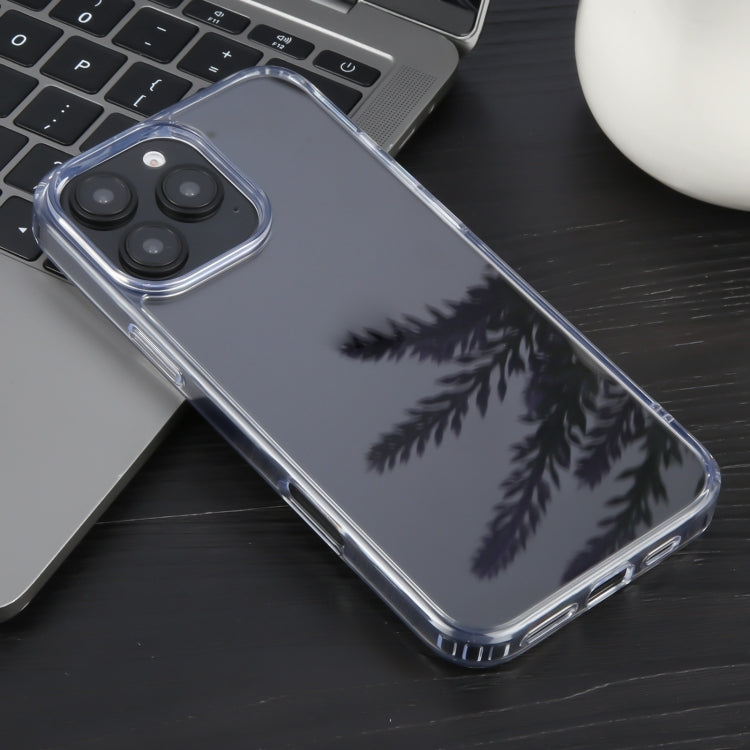 For iPhone 16 Pro GEBEI Acrylic Transparent Phone Case
