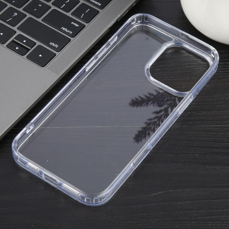For iPhone 16 Pro Max GEBEI Acrylic Transparent Phone Case