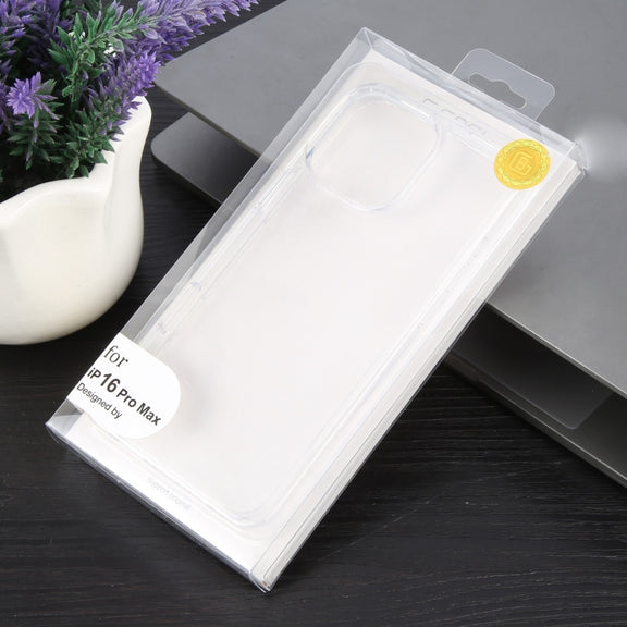 For iPhone 16 Pro Max GEBEI Acrylic Transparent Phone Case