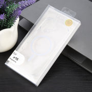 For iPhone 16 GEBEI MagSafe Magnetic Transparent Phone Case(Transparent)