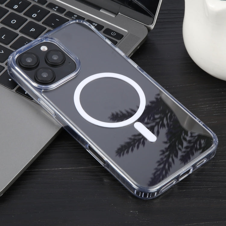 For iPhone 16 Pro GEBEI MagSafe Magnetic Transparent Phone Case(Transparent)