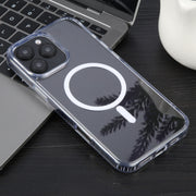 For iPhone 16 Pro Max GEBEI MagSafe Magnetic Transparent Phone Case(Transparent)