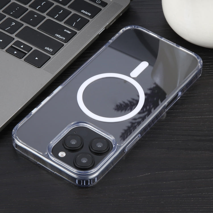For iPhone 16 Pro Max GEBEI MagSafe Magnetic Transparent Phone Case(Transparent)