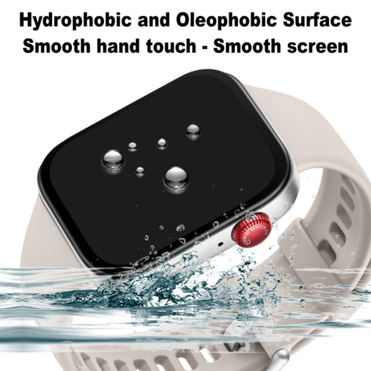 For Apple Watch Series 10 46mm IMAK Plexiglass HD Watch Protective Film