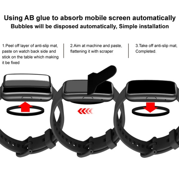 For Apple Watch Series 10 46mm IMAK Plexiglass HD Watch Protective Film