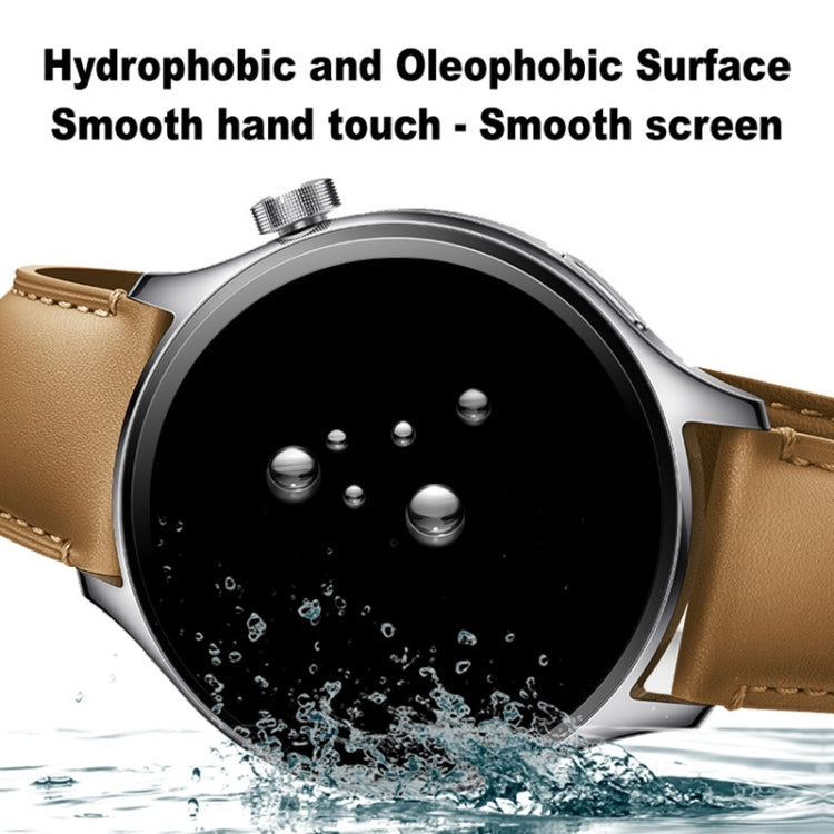For Google Pixel Watch 3 45mm imak Plexiglass HD Watch Protective Film