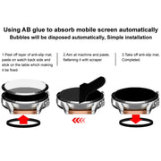 For Google Pixel Watch 3 45mm imak Plexiglass HD Watch Protective Film