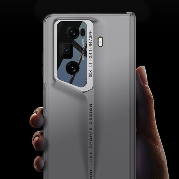 For Honor Magic Vs3 GKK Integrated Magnetic Blade Ultra-thin Full Coverage Phone Case(Grey)