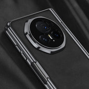 For Honor Magic Vs3 GKK Integrated Magnetic Fold Hinge Leather Shockproof Phone Case(Matte Gray)