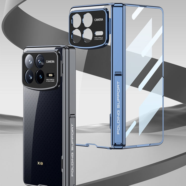 For Xiaomi Mix Fold 4 GKK Integrated Magnetic Fold Hinge Shockproof Phone Case(Blue)