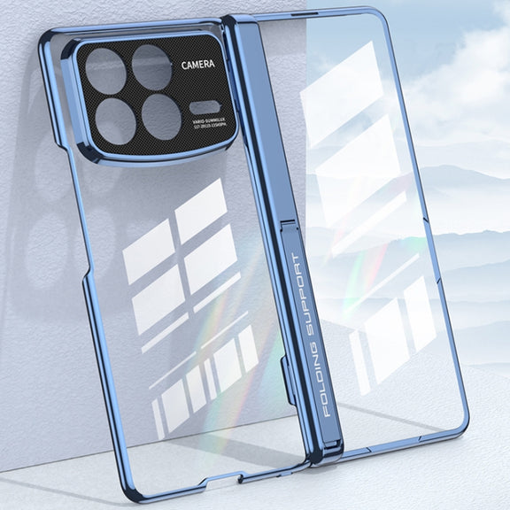For Xiaomi Mix Fold 4 GKK Integrated Magnetic Fold Hinge Shockproof Phone Case(Blue)