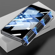 For Xiaomi Mix Fold 4 GKK Integrated Magnetic Fold Hinge Shockproof Phone Case(Blue)
