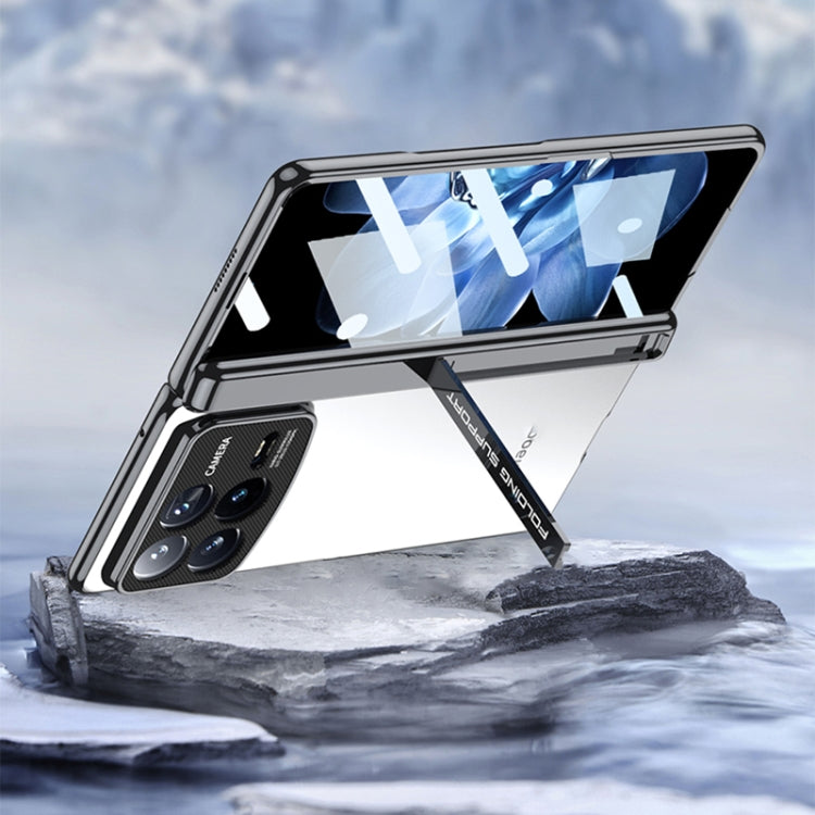 For Xiaomi Mix Fold 4 GKK Integrated Magnetic Fold Hinge Shockproof Phone Case(Blue)
