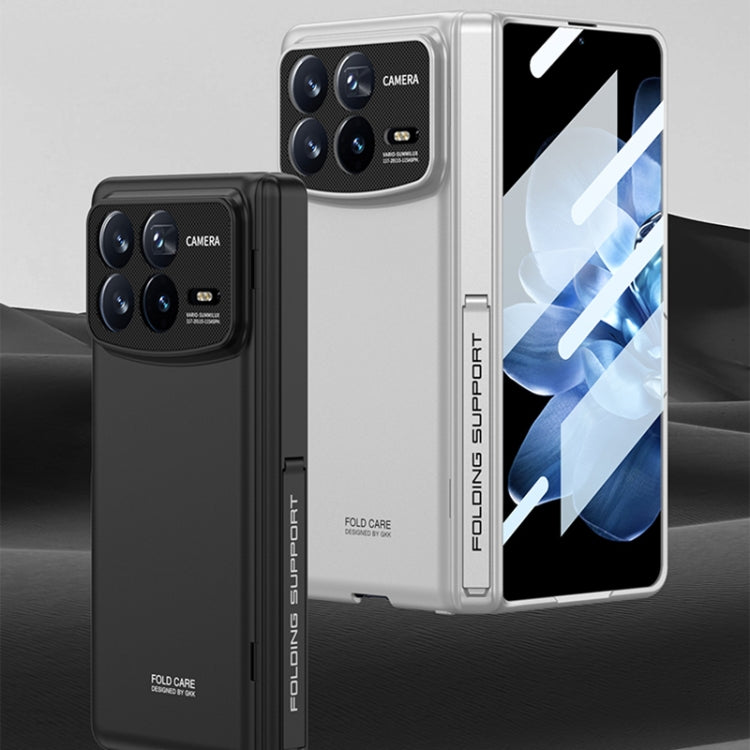 For Xiaomi Mix Fold 4 GKK Integrated Magnetic Folding Hinge All-inclusive Phone Case(Silver)