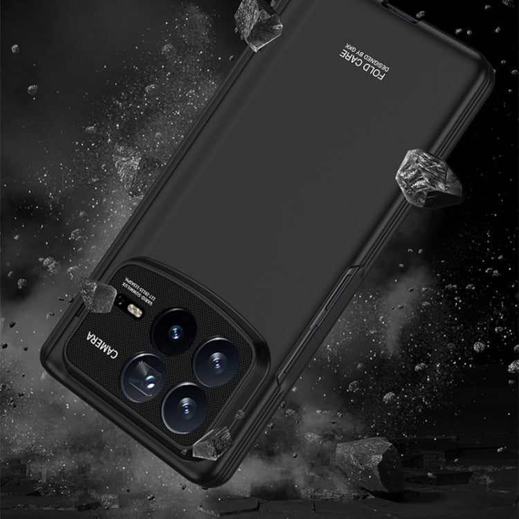 For Xiaomi Mix Fold 4 GKK Integrated Magnetic Folding Hinge All-inclusive Phone Case(Silver)