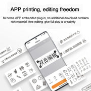 Original Xiaomi Mijia 3 Rolls/Pack Label Printer Label Paper, Specification: 15mm x 4m